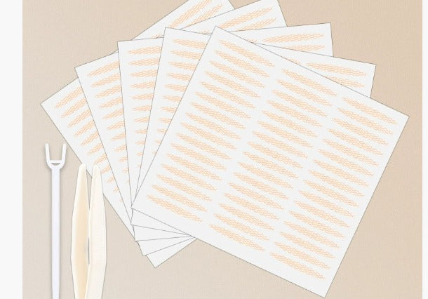 Invisible Adhesive Strips for Eyelids